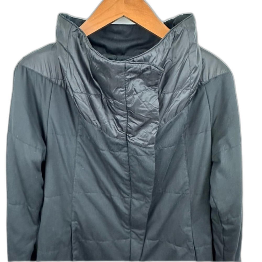 The North Face Black Long Pseudio Jacket Size Small Outdoor Athletic - Picture 15 of 16